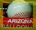 baseball balloons - baseball shape helium balloons